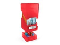 Monolith Deck Case Jewel Edition - Ruby (Holds 100+)