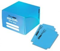 PRO Dual Light Blue Deck Box (Standard)