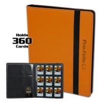 Pro-Folio 9-Pocket LX Album - Orange