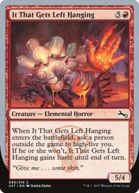 It That Gets Left Hanging