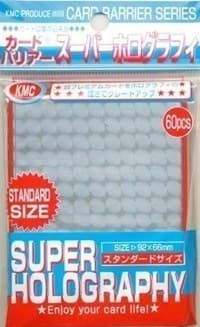 KMC Card Barrier - Super Holography - Silver (60-Pack)