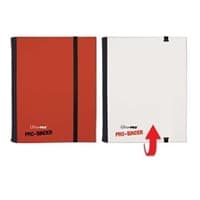 Flip PRO-Binder 4-Pocket Side-loading - Red and White