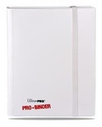 PRO-Binder 9-Pocket Side-loading - White on White