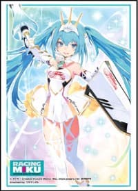Bushiroad Sleeve Collection HG Vol.1004: Vocaloid - Hatsune Miku Racing Ver.2015 (60-Pack)