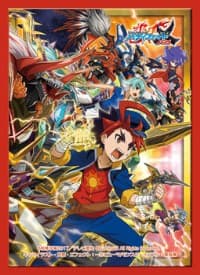 Buddyfight Sleeve Collection Vol.37: Akaki Raitei no Kakusei (55-Pack)