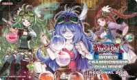 Yu-Gi-Oh! World Championship Qualifier Playmat: Alchemic Magician, Downerd Magician, & Akashic Magician