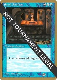Steal Artifact - 1996 Shawn "Hammer" Regnier (4ED) (SB)