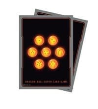 Dragon Balls Standard Deck Protectors for Dragon Ball Super CCG (65-Pack)