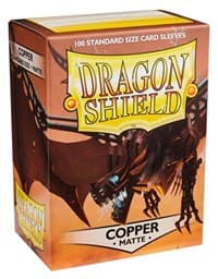 Dragon Shield Matte Sleeves - Copper (100-Pack)