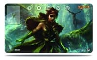 Commander 2014 Playmat, Freyalise, Llanowar's Fury, for Magic