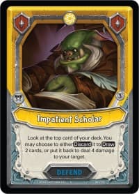 Impatient Scholar (Unclaimed)