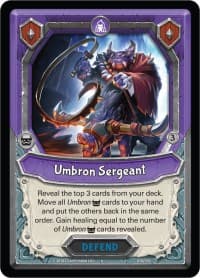 Umbron Sergeant (Claimed)