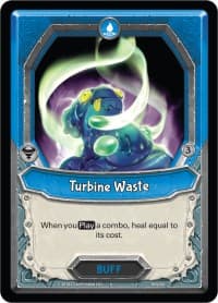 Turbine Waste (Claimed)