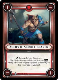 Acolyte Scroll Bearer (Unclaimed)