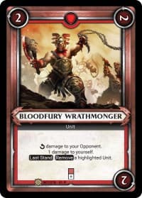 Bloodfury Wrathmonger (Unclaimed)