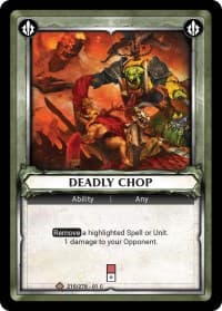 Deadly Chop (Unclaimed)