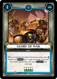 Glory of War (Unclaimed)