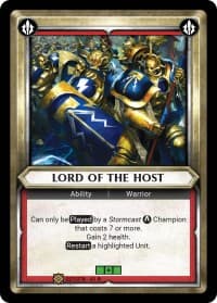 Lord of the Host (Claimed)