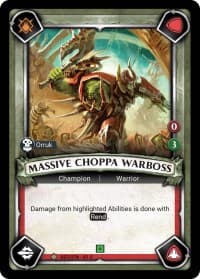 Massive Choppa Warboss (Claimed)