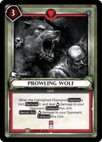 Prowling Wolf (Unclaimed)