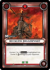 Reckless Juggernaut (Unclaimed)