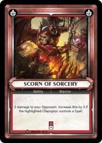 Scorn of Sorcery (Claimed)
