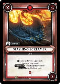 Slashing Screamer (Claimed)