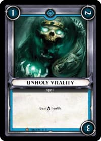 Unholy Vitality (Unclaimed)