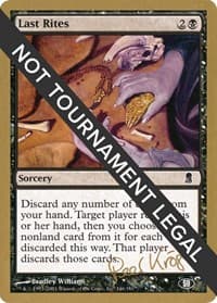Last Rites - 2003 Peer Kroger (ODY) (SB)