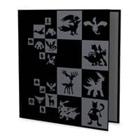 Legendary Pokemon Pattern TCG 1" D-Ring Binder