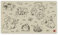 Pokemon TCG: Pikachu Scroll Painting Playmat
