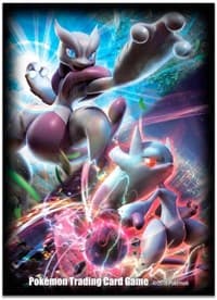 Pokemon TCG: Mega Mewtwo X and Mega Mewtwo Y Card Sleeves (65 Pack)