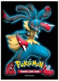 Pokemon TCG: Mega Lucario Card Sleeves (65 Pack)