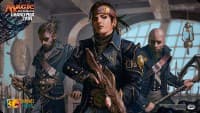 Magic Grand Prix 2017 Playmat: Lyon (Version 1) - Deadeye Plunderers