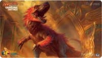 Magic Grand Prix 2018 Playmat: Santiago (Version 3) - Wayward Swordtooth