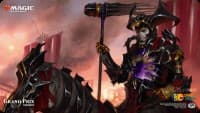 Magic Grand Prix 2018 Playmat: Toronto (Version 2) - Josu Vess, Lich