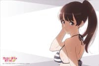 Bushiroad Rubber Mat Collection Vol.167: Saekano: How to Raise a Boring Girlfriend Flat - Megumi Kato (Swimsuit Ver.)