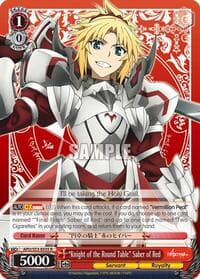 "Knight of the Round Table" Saber of Red