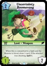Uncertainty Boomerang
