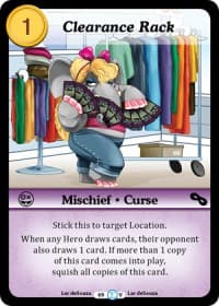 Clearance Rack