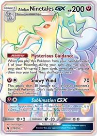 Alolan Ninetales GX (Secret)