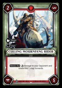 Culling Mournfang Rider (Claimed)