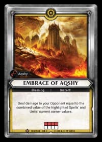 Embrace of Aqshy (Unclaimed)