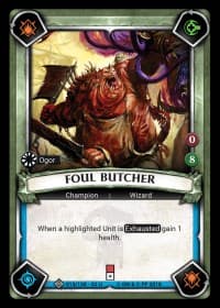 Foul Butcher (Unclaimed)