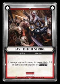Last Ditch Strike (Claimed)