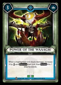 Power of the Waaagh! (Claimed)