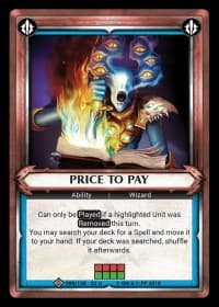 Price to Pay (Unclaimed)