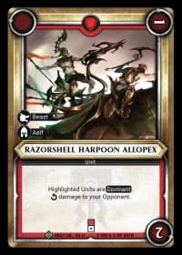 Razorshell Harpoon Allopex (Unclaimed)