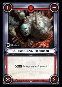 Scrabbling Horror (Unclaimed)