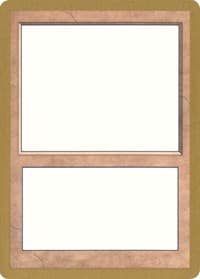 1998 World Championship Blank Card